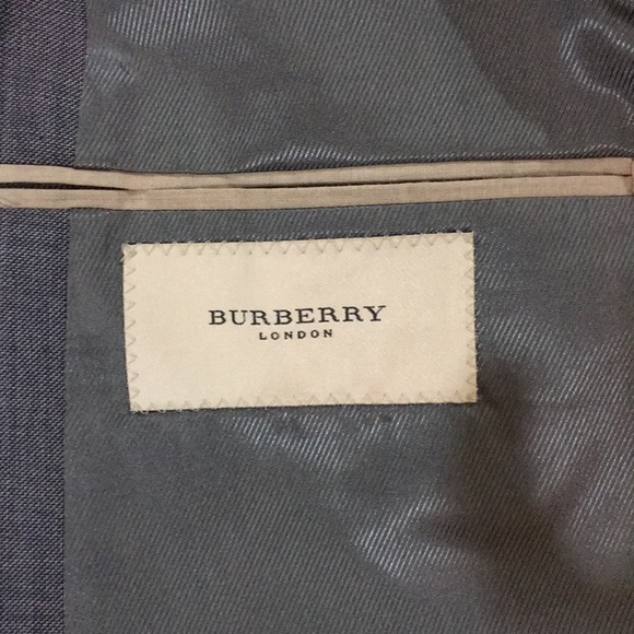 BURBERRY LONDON 2Button Suit 44R Wool Blazer Pants - Picture 5 of 8